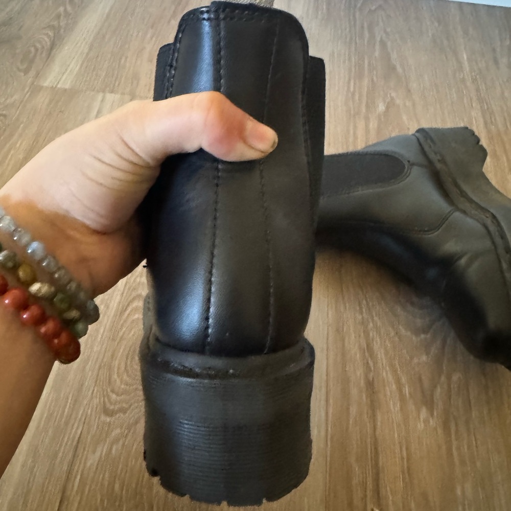 Dr. Martens Black Platform Ankle Boots - Picture 10 of 15